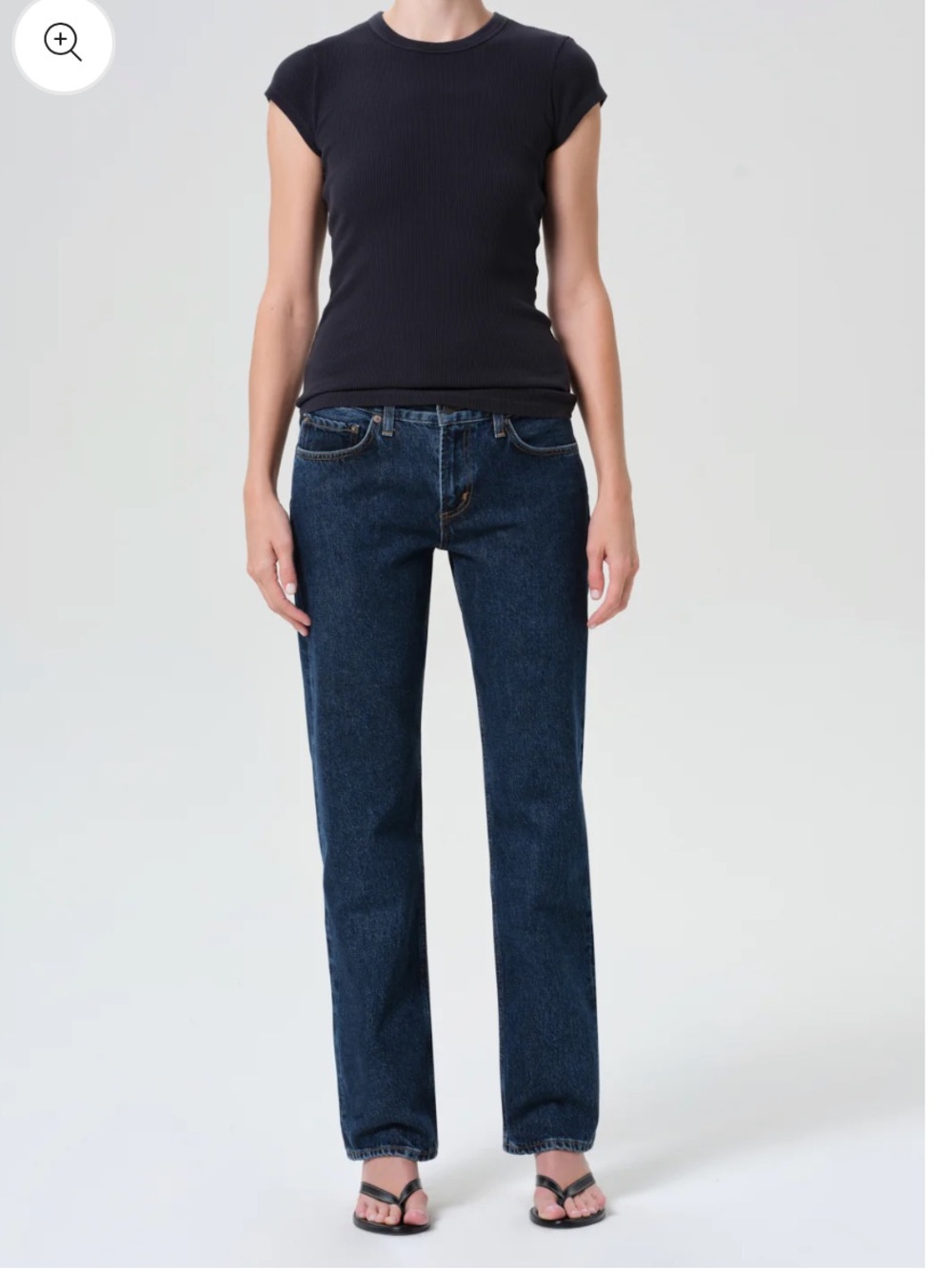 Agolde Low Rise Slim Jeans
